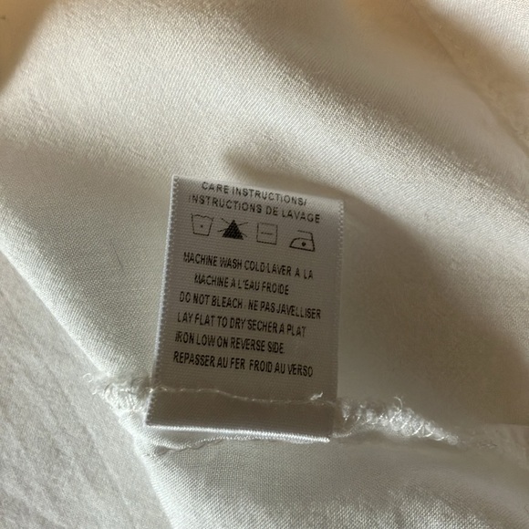 Gentle Fawn White Short Sleeve Button Down Shirt - Picture 5 of 8